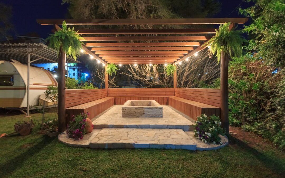 outdoor fire pit