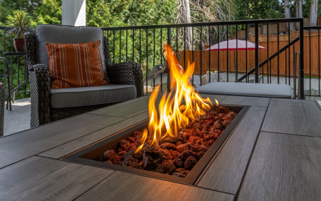 Choosing Fire Features for Estate Landscaping in Lafayette
