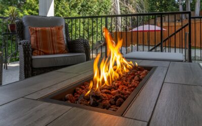 Choosing Fire Features for Estate Landscaping in Lafayette
