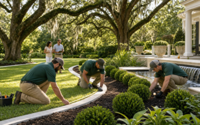 Designing Luxury Landscaping Around Lafayette’s Live Oaks