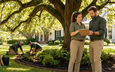 Designing Residential Landscaping Around Lafayette’s Live Oaks