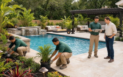 Creating Resort-Style Pool Landscaping for Lafayette Homes