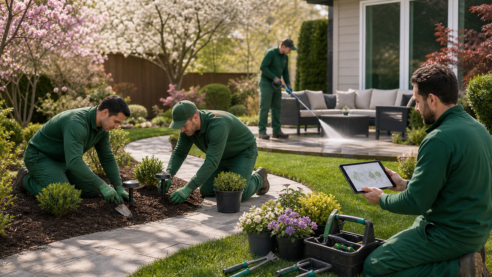 Landscape Work External Landscaping Contractors’ Guide to Seasonal Outdoor Upgrades