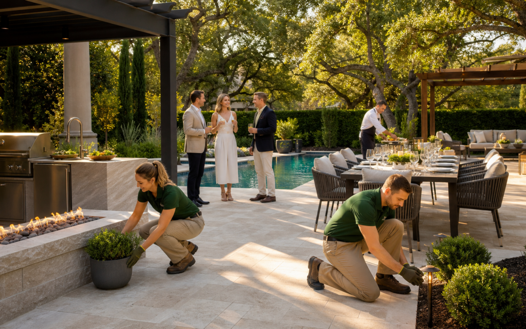 Outdoor Entertaining Landscapes for Lafayette Luxury Homes