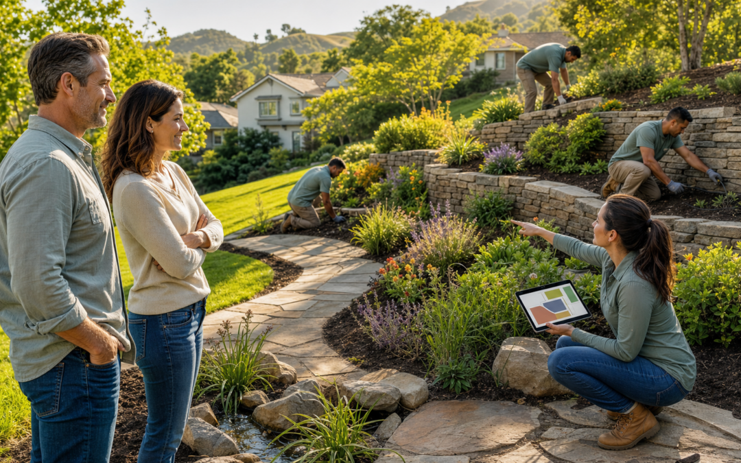 Transforming Sloped Yards with Smart Landscapes in Lafayette