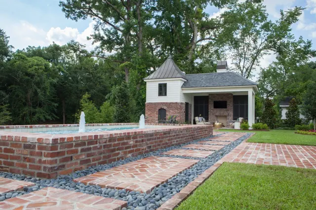 Meyers project — Landscape installation · Stonework · Water features